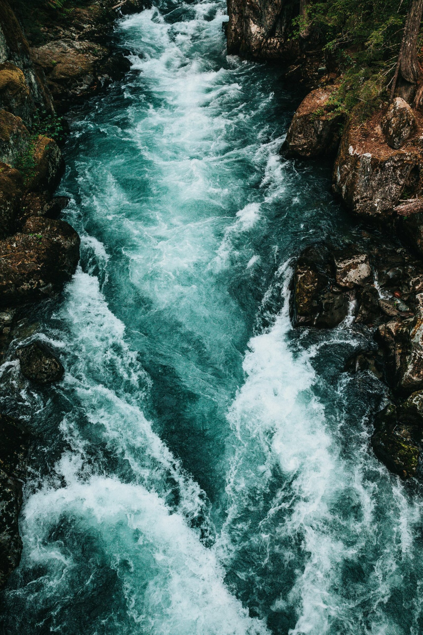 Blue river